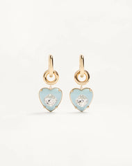 Coeur Hyperbole Earrings In Metal, Resin And Swarovski® Crystals