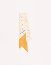 Multicolour Starry Silk Bandeau Scarf