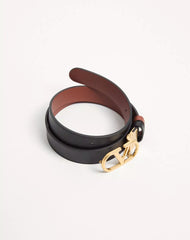 VLogo Signature Reversible Shiny Calfskin Belt - 30Mm / 1.2 In.