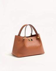 Valentino Garavani Small Soft Leather Shopping Bag