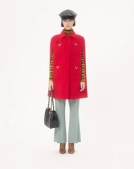 Light Diagonal Wool Trousers