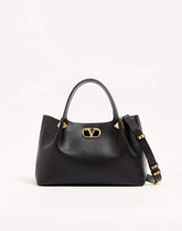 Valentino Garavani Small Soft Leather Shopping Bag
