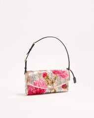 Valentino Garavani Devain Small Embroidered Shoulder Bag