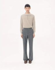 Valentino Wool Polo Shirt With VLogo