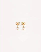 Vlogo Signature Earrings With Swarovski® Pearls