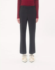 Valentino Wool Trousers With Turn-Ups