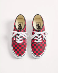 Valentino Garavani And Vans Low-Top Trainer In Fabric With VLogo Checkerboard Print