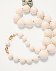 Coeur Royal Necklace In Metal, Resin, Enamel And Swarovski® Crystals