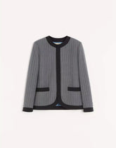 Valentino Pinstripe Wool Jacket