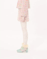Candy Tweed Short Skirt