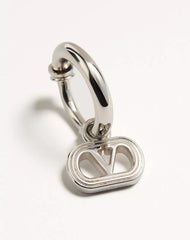 Valentino Ovalette Mono Earring In Metal