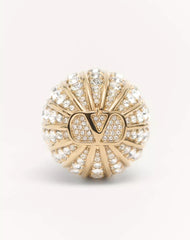 Poetique Des Gouttes Metal And Swarovski® Crystal Earrings