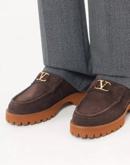 Lord Chunky Ankle Boot In Crust Leather