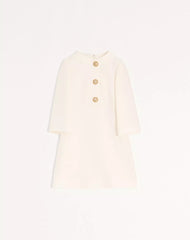 Crepe Couture Short Dress