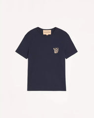 Cotton T-Shirt With Vg Patch