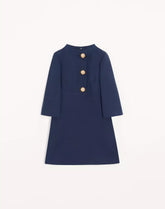 Crepe Couture Short Dress
