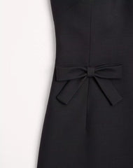 CREPE COUTURE MIDI DRESS