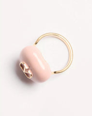 Coeur Royal Ring In Metal And Enamel