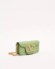 Valentino Garavani Locò Small Shoulder Bag With Jewel Logo