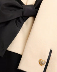 Wool Crepe Midi Dress