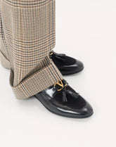 Vaniteux Calfskin And Split Leather Loafer