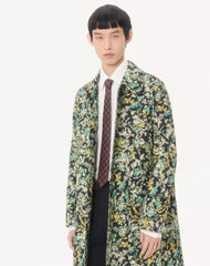 Valentie Silk And Jacquard Tie With Design