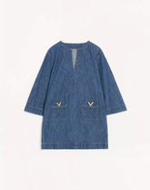 Denim Chambray Dress