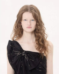 Long Dress In Embroidered Light Georgette