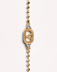 Ovalette Metal And Swarovski® Crystal Bracelet