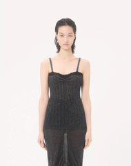 Lurex Knit Top