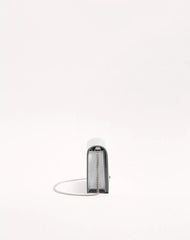 VLogo Signature Mini Shoulder Bag In Laminated Grainy Calfskin