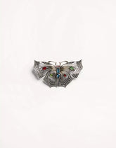 Vouloirvoler Brooch In Metal And Crystals