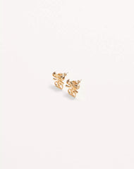 Vlogo Signature Metal Earrings