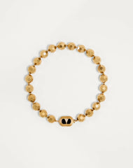 Ovalette Necklace In Resin, Enamel, Metal And Swarovski® Crystals