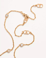 Cherryfic Necklace In Metal And Swarovski® Crystals