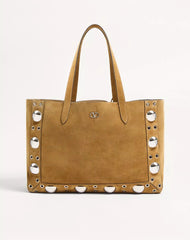 Valentino Garavani Nellcôte Suede Shopping Bag