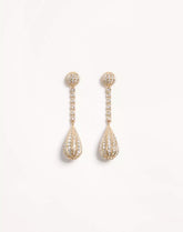Poetique Des Gouttes Earrings In Metal And Swarovski® Crystals