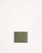 Valentino Garavani VLogo Signature Grainy Calfskin Wallet