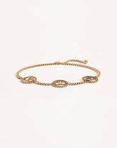VLogo Signature Chain Belt