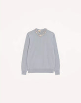 Embroidered Wool Jumper