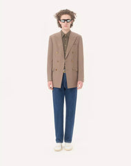 Valentino Denim Trousers With Vgold