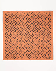 Dalmatian Polka Dot Silk Scarf