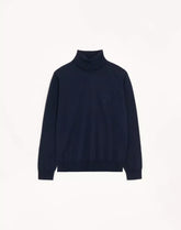 Valentino wool high-neck sweater with VG embroidery