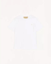 Valentino Cotton T-Shirt With Vgold