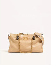 Valentino Garavani Panthea Shoulder Bag In Nappa Leather With Chevron Pattern