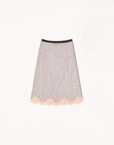 Tulle Midi Skirt