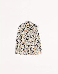 Crepe De Chine Shirt with Après L'Hiver Primula Print