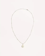 VLogo Signature Metal Brooch With Swarovski® Crystals And Pearls