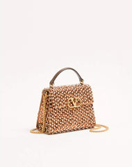 Valentino Garavani Vsling Embroidered Mini Handbag