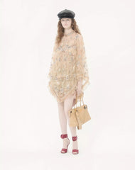 Valentino Garavani Panthea Shoulder Bag In Nappa Leather With Chevron Pattern